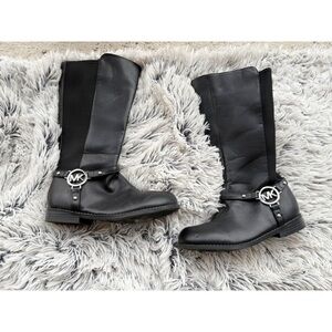 Michael Kors MK Girls Emma Kaya Boots Black